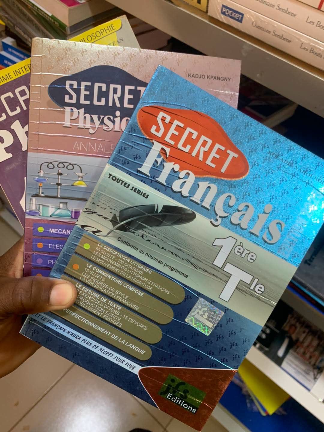 Fourniture scolaire disponible à la librairie