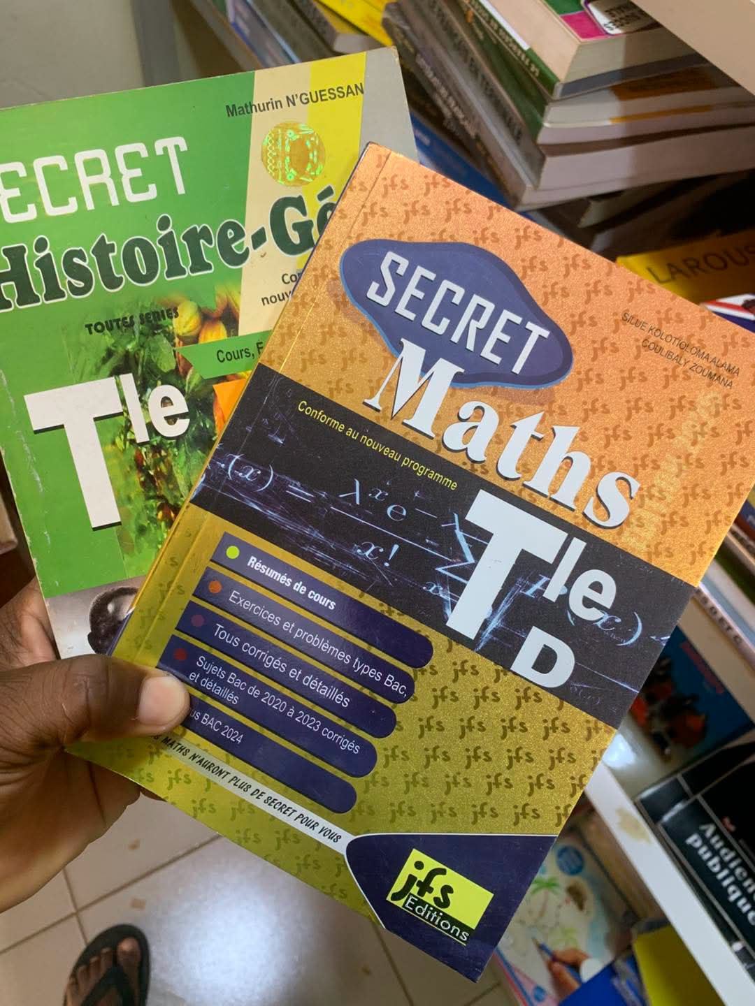 Fourniture scolaire disponible à la librairie