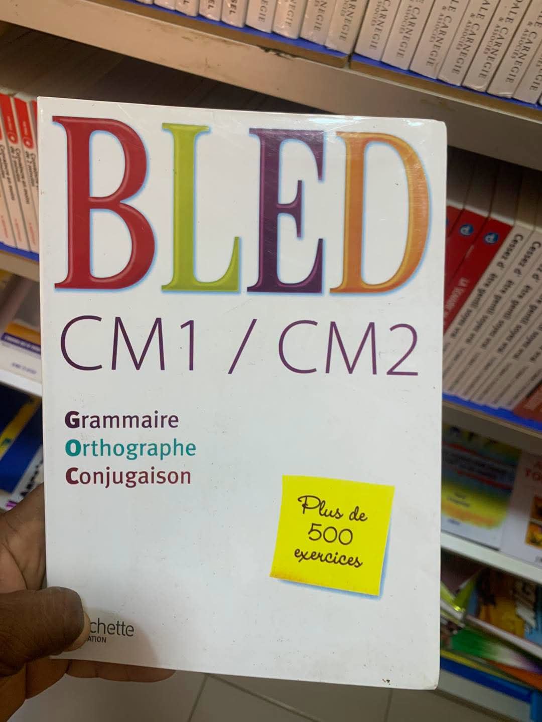 Fourniture scolaire disponible à la librairie